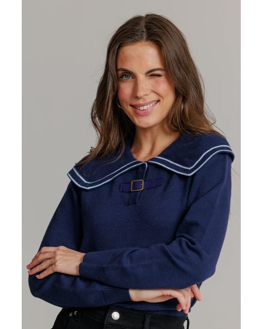 Lou&Up (Formerly Loup Clothing) Blue Sailor Sweater