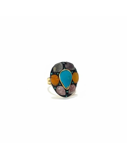 By Virgo Blue Calindra Ring