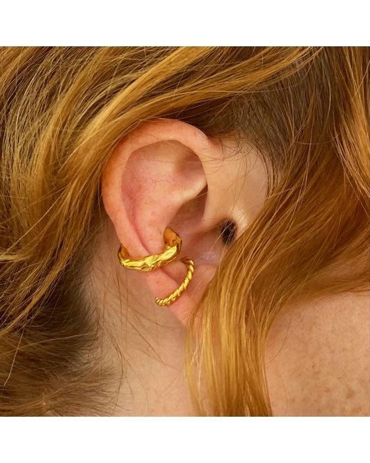 EVA REMENYI Metallic Talisman Ear Cuff