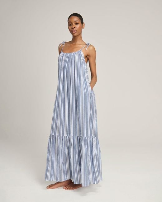 Nudea Blue The Trapeze Dress