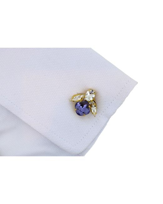 Vicki Sarge Black The Bee Cufflinks for men