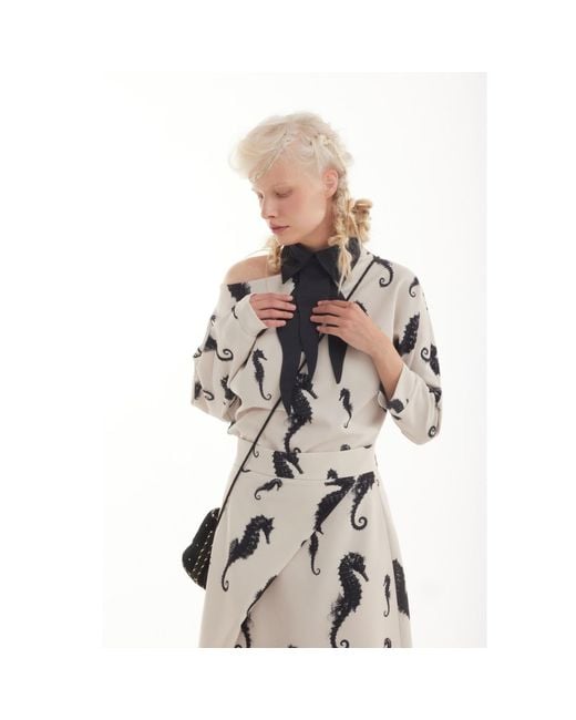 Julia Allert Black Fashion Neckpiece