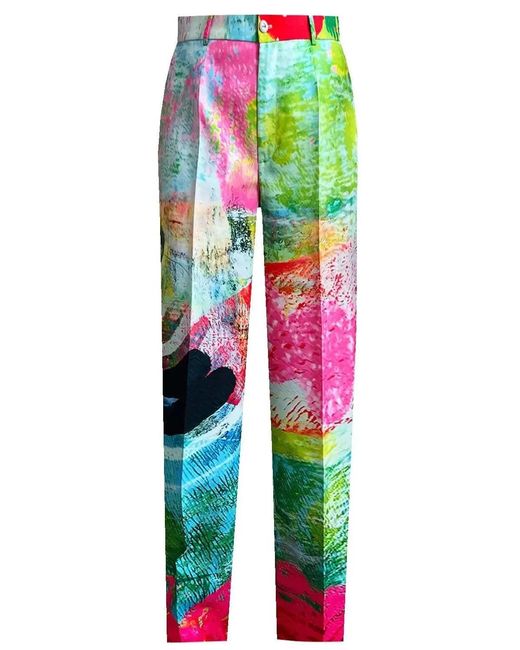Maxjenny Green Classic Suit Pants