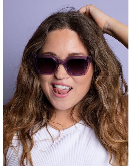 ZOË DE PASS EYEWEAR Purple Kate Amethyst