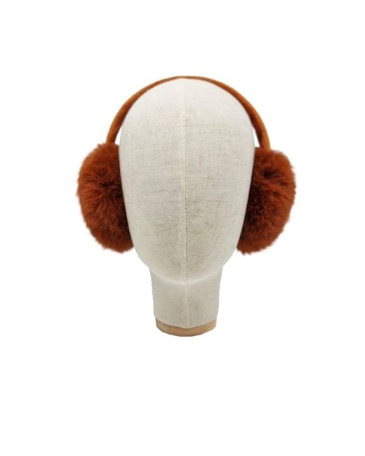 Nooki Design Brown Faux Fur Chestnut Earmuffs