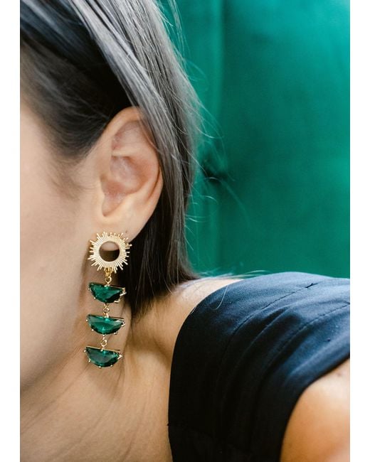 Adriana Pappas Designs White Supernova Studs