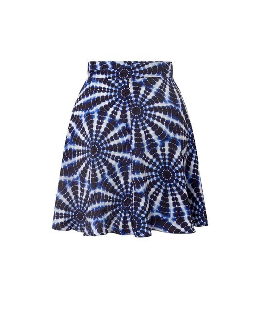 Sanctumum Blue Santorini Mini Skirt