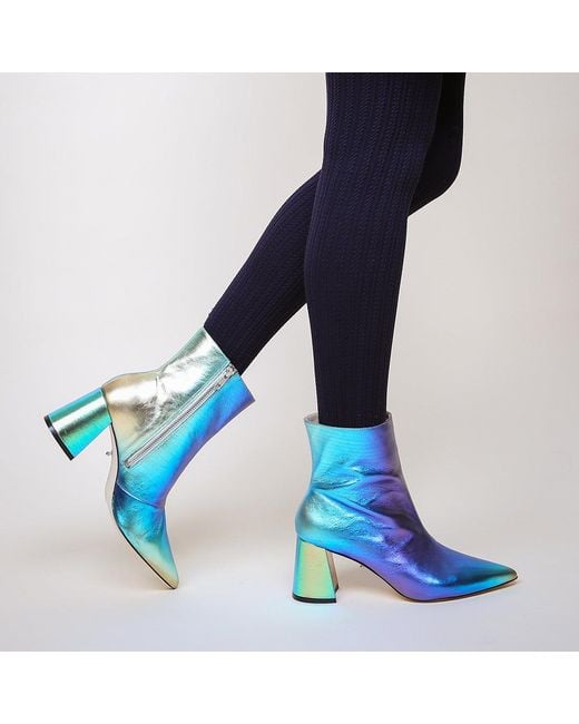 Alterre Blue Galaxy Ankle Boot