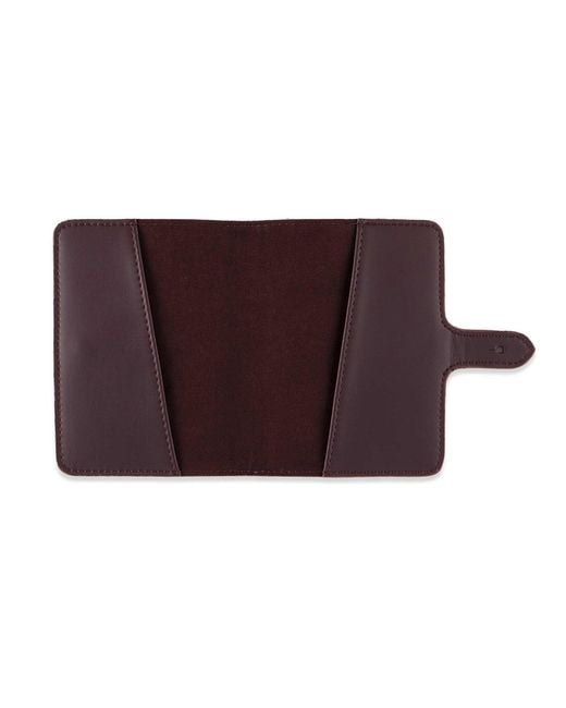 Pack'n Travel Purple Passport Holder Deep Plum