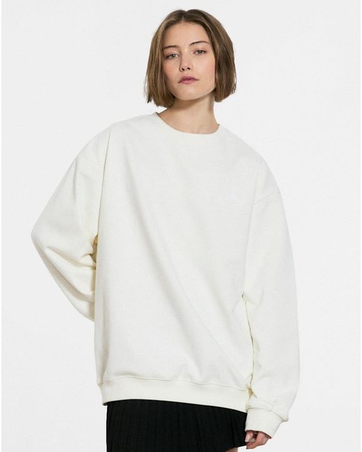 Saint One Co. White Neutrals Prima Octo Sweatshirt Vanilla for men
