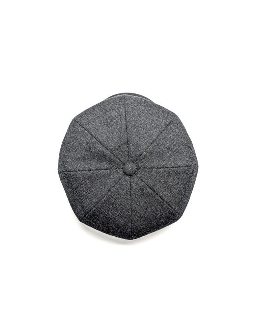 DORIA 1905 Black Merino Wool Sailor Cap