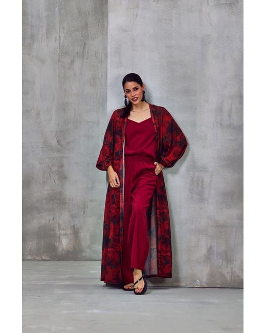 Ashita Fernandes Red Neutrals Sehr Top