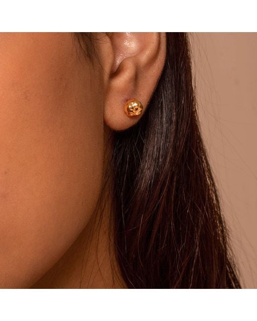 Dower & Hall Metallic Medium Signature Nomad Nugget Studs