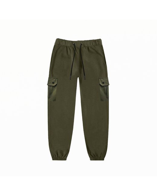 Kapture Green Side Pocket Travel Jogger Pants for men