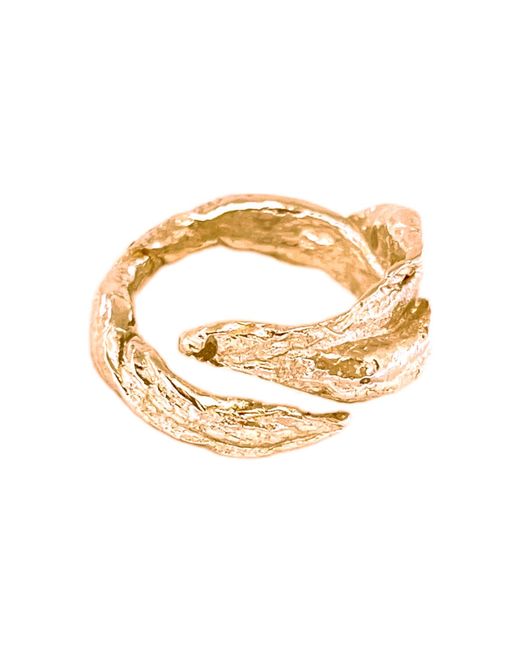 Bio-Trimmings Metallic Carrara Adjustable Ring