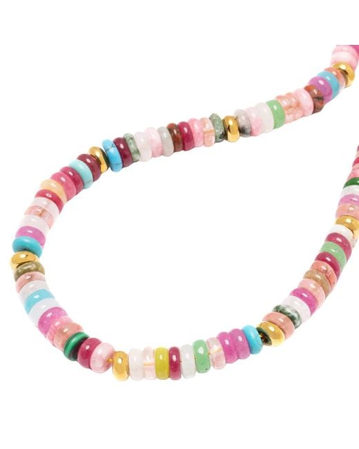 Nialaya Metallic Tourmaline Choker