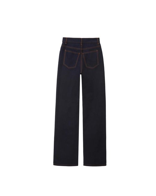Jakke Blue Pierced Jeans
