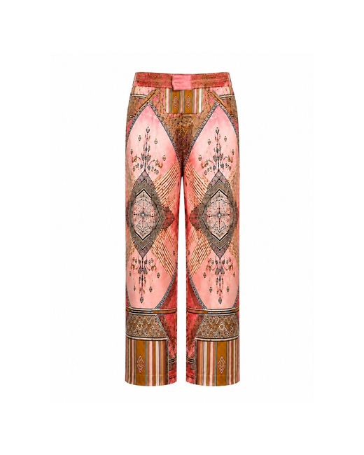 Hustle Red Scar City Satin-Pants for men