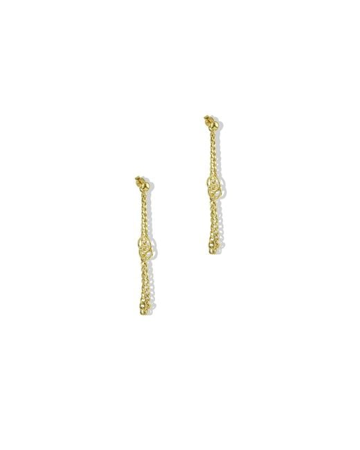 Argento Vivo White The Roxe Chain Link Earring
