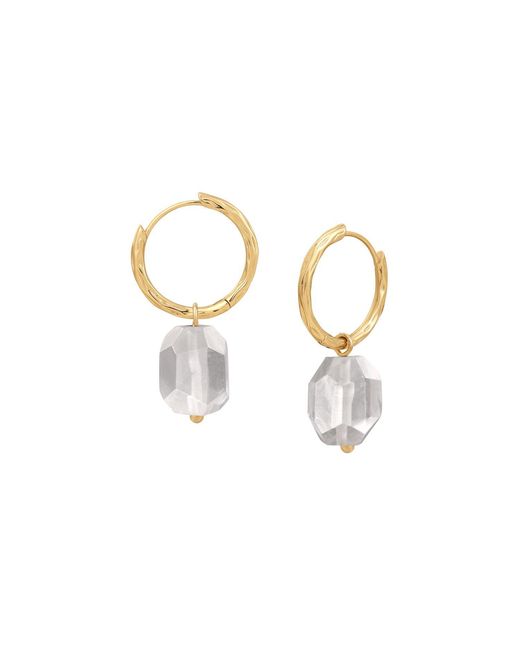Retro Chic Metallic Fluffy Cloud Earrings