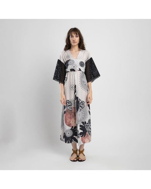 ARTISTA Black Neutrals Epic Midi Dress