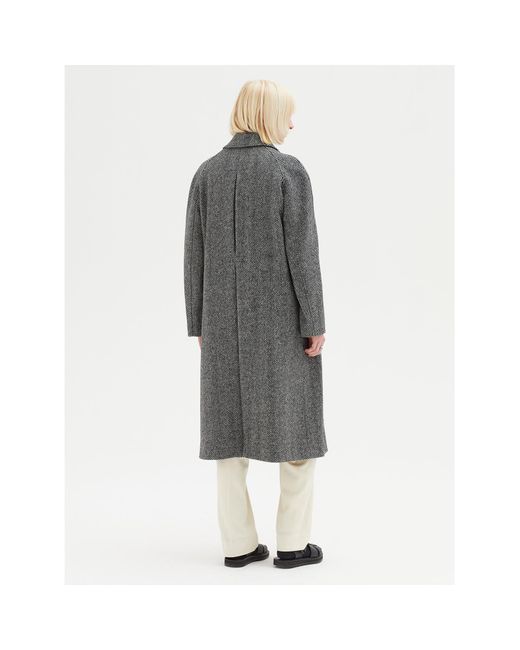 Hegarty Gray Tweed Overcoat