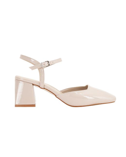 Prologue Shoes White Neutrals Kayla Patent Pumps