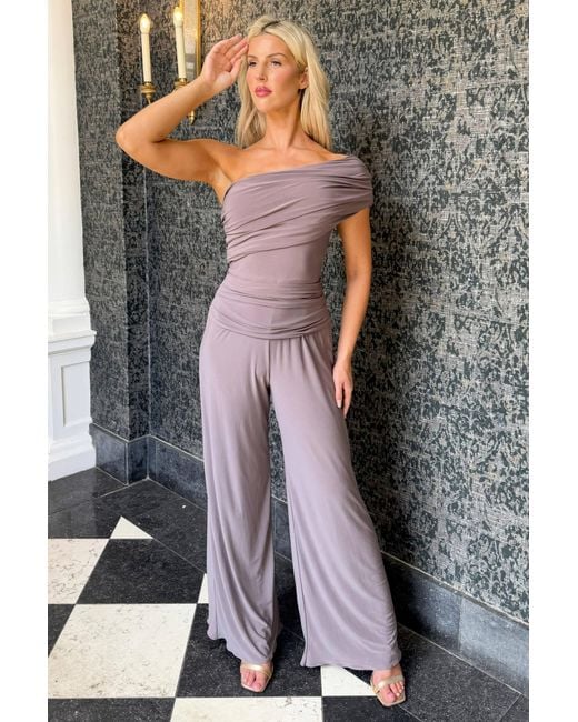 Atom Label Gray Rhodium Jumpsuit