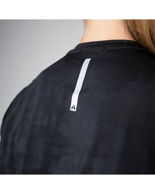 Aora Athletics Black Ultra-Light Eco-Friendly Performance T-Shirt For – Breathable Quick-Dry Lightweight Sustainable Athletic Top