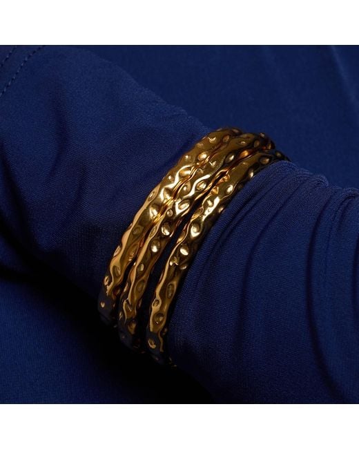 Amadeus Metallic Zion Embossed Cuff
