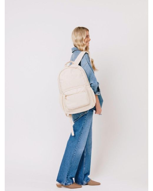 augustnoa Pink Neutrals Classic Noa Backpack