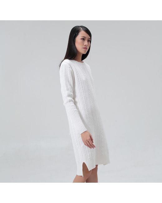 Smart and Joy Gray Lacing-In-Back Jumper Dress