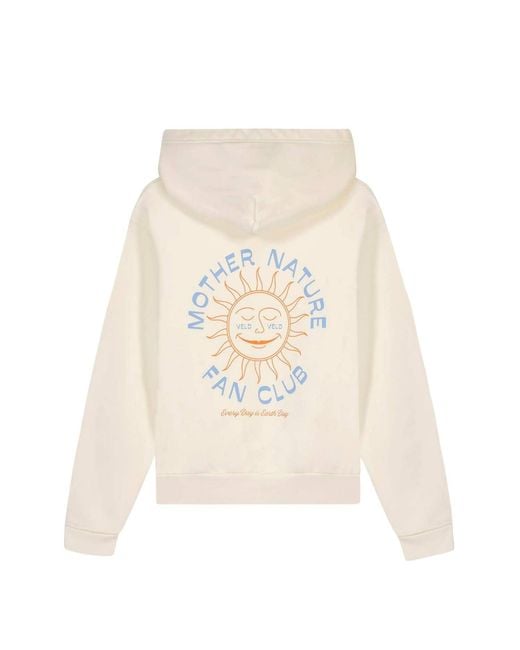 VLD White Neutrals Jordaan Mother Nature Fan Club Hoodie