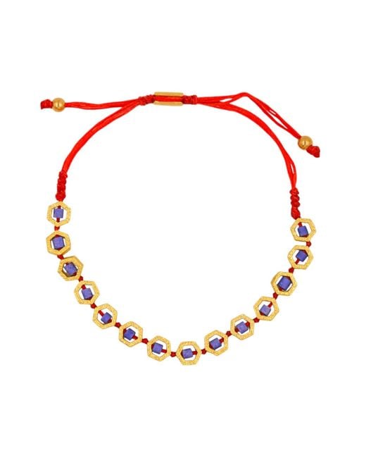 1610Istanbul Red Hydra Bracelet
