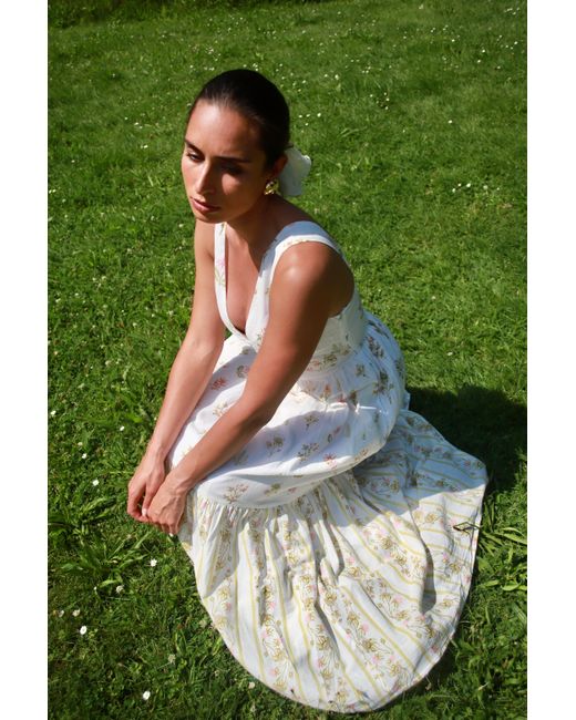 Em & Shi White Apothecary Dress