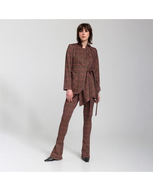ARTISTA Brown Cross Jacket