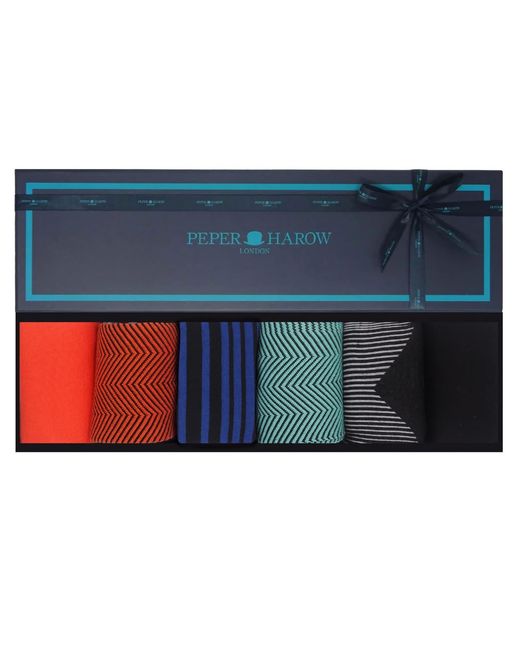 Peper Harow - Made in England Blue The Boss Gift Box for men