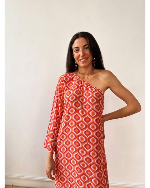 Mind Traveler Red Tina Dress