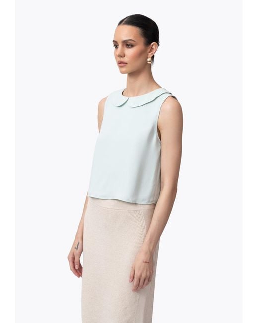 Narvan Blue Clara Blouse