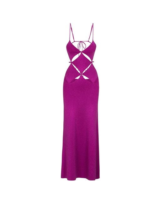 Delfi Collective Purple Gaia Dress