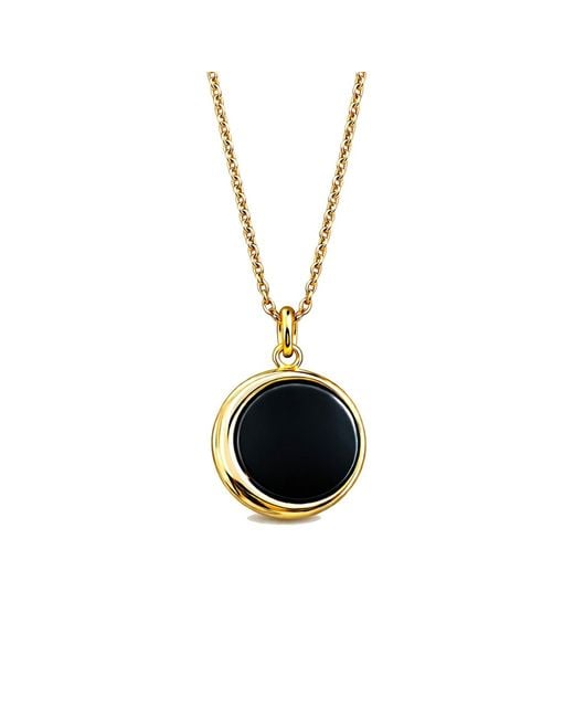 Ormiro Black Luna Shungite Emf Protection Necklace