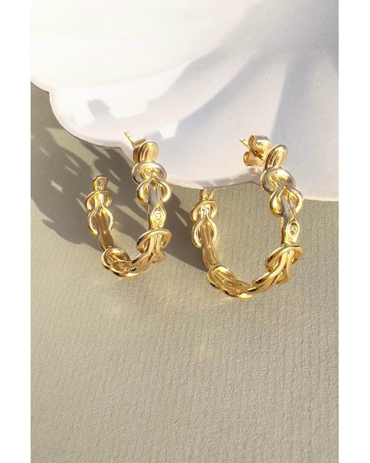Astor & Orion Metallic Hecate Hoops