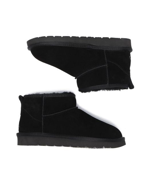 EverAu Australia Black Finch Ultra Mini Classic Boots