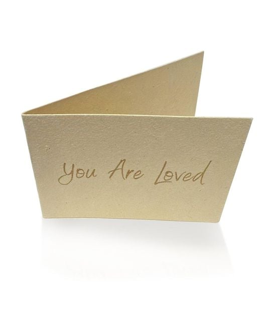 The Jewellery Store London Metallic Labradorite 'You Are Loved' Stud Earrings