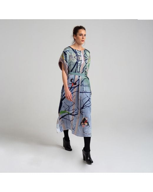 ARTISTA Blue Aether Long Dress