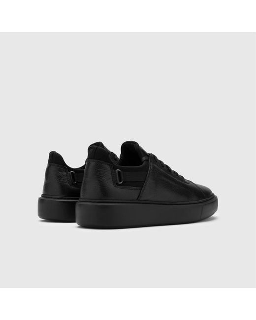 Ilvi Black Nigora Floater Leather Sneaker for men
