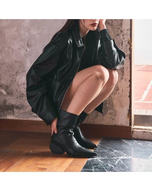 United Nude Black Ricky West Mid