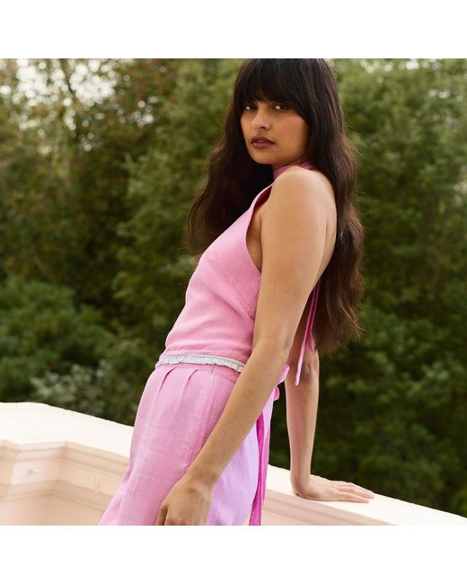 Imaura Pink Beyond The Wallflower Trousers