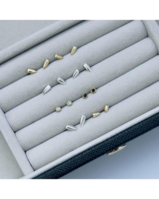 Tory Long Yellow Shard Stud Earrings