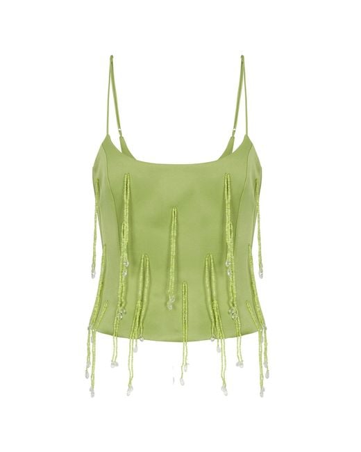 Delfi Collective Green Bijou Top